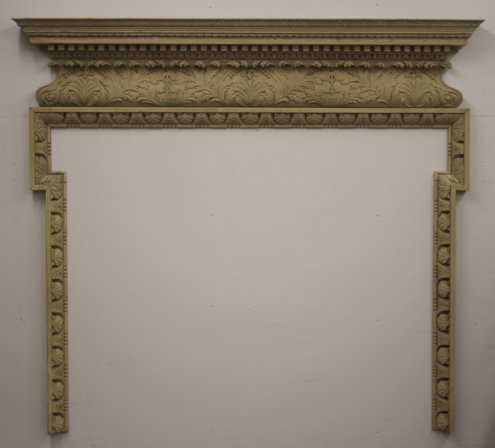 131 Carved cushion mould