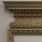 131 Carved cushion mould